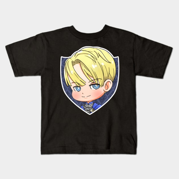 Dimitri Kids T-Shirt by Art By Ridley